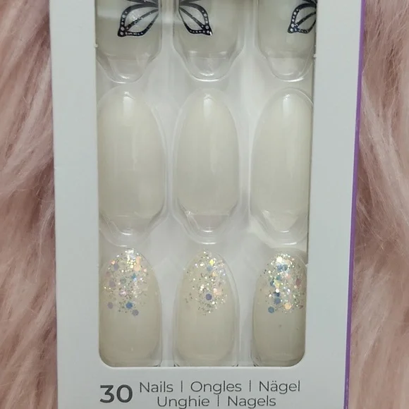 Brand New 2CT BUNDLE IMPRESS THE NO GLUE MANI False Nails - Picture 6 of 6